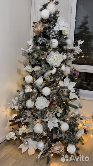 Елка двойная искусственная 210