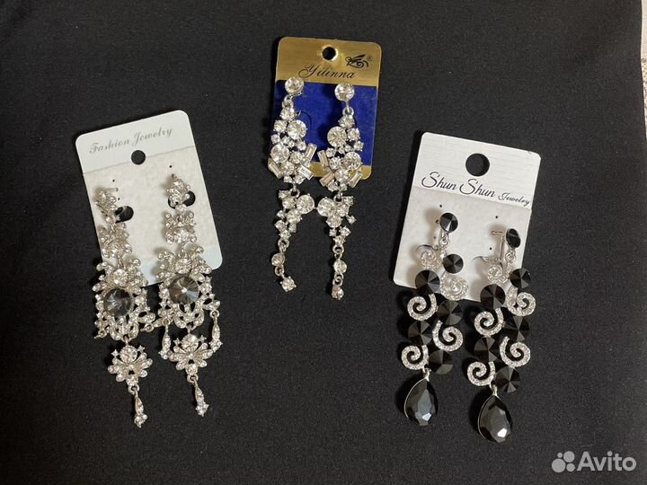 Серьги новые