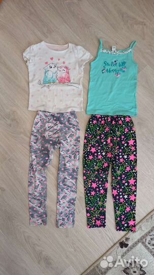 Вещи пакетом на девочку 110