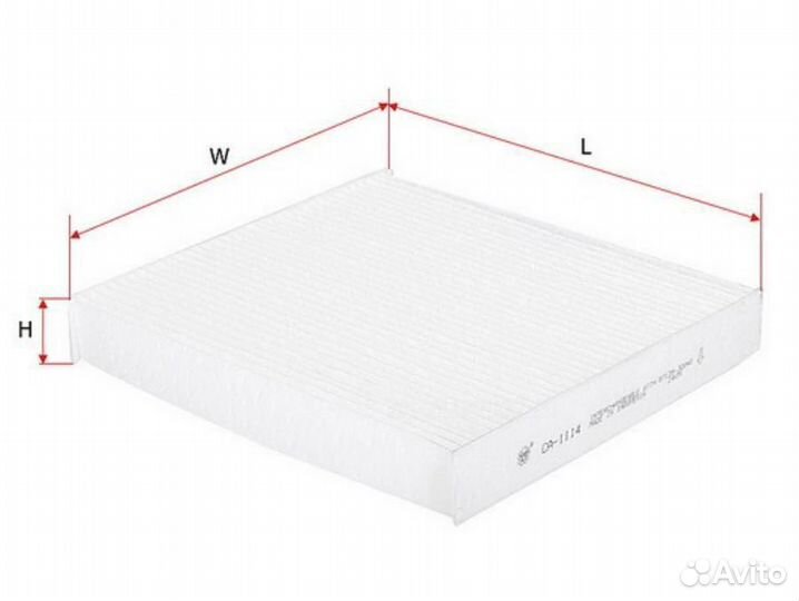 Sakura CA1114 Фильтр салона