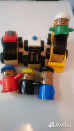 Деревянные машинки IKEA, lego, duplo россыпью