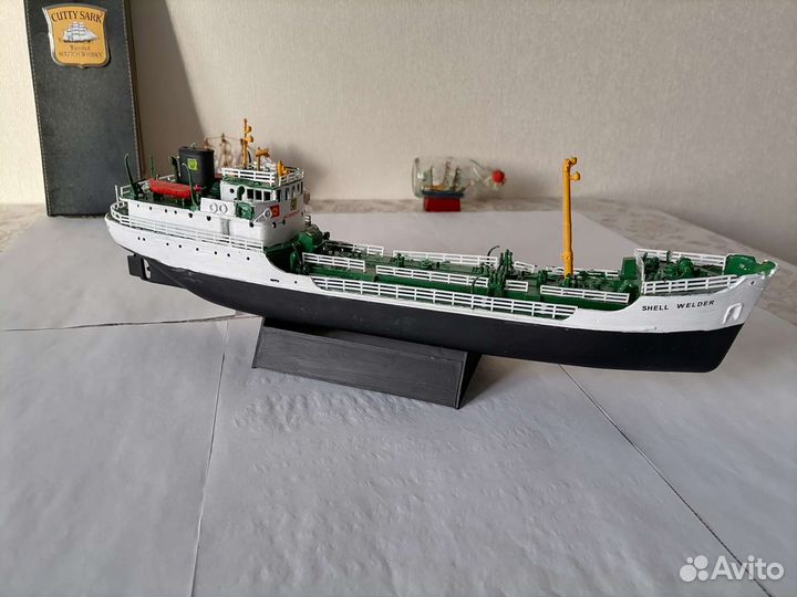 Модель готовая английский танкер шел велдер
