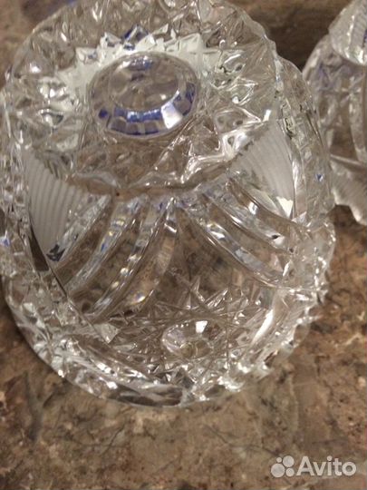 Хрустальные вазочки