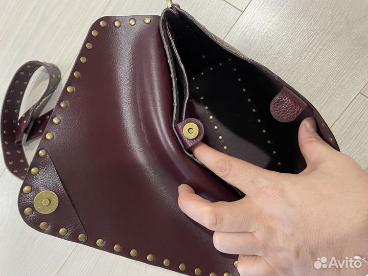 Сумка натуральная кожа Anna Green