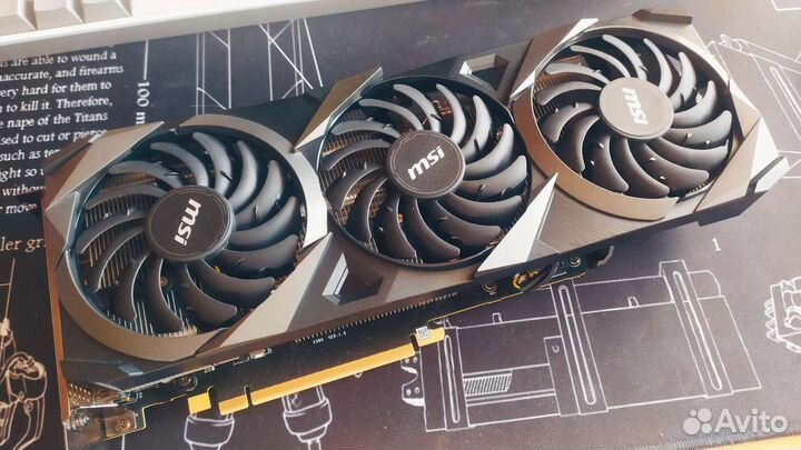 Видеокарта RTX 3070 MSI ventus 3X OC