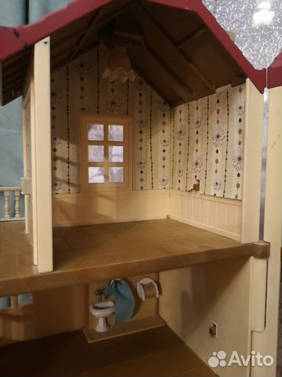 Большой дом со светом sylvanian families