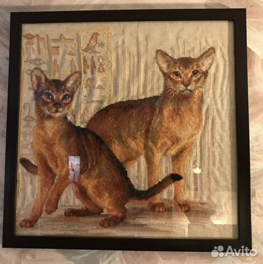 Вышивка крестом готовые работы