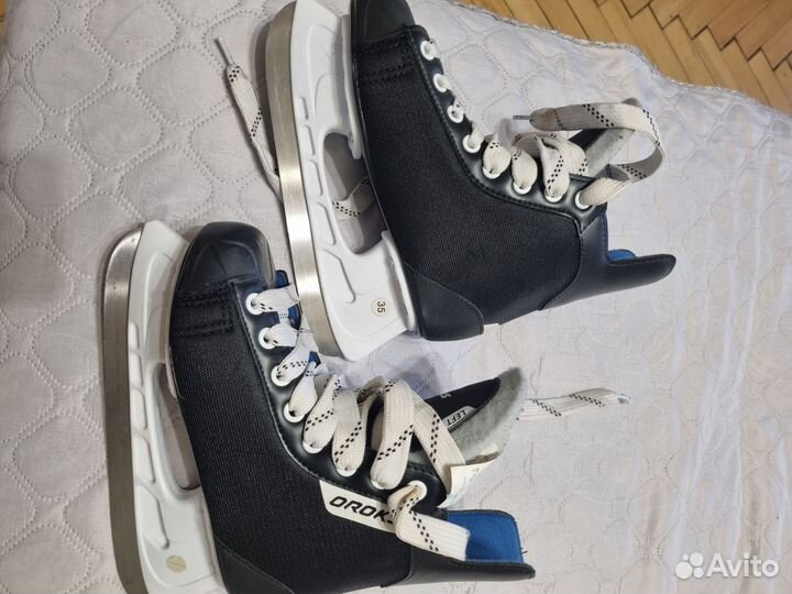 Коньки хоккейные детские