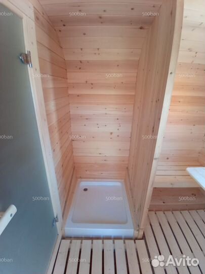 Баня бочка 4 метра