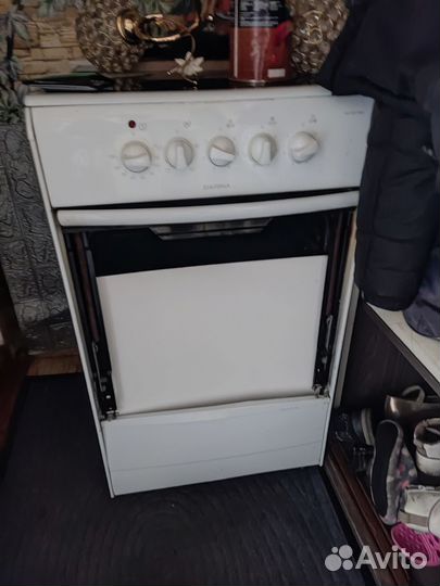 Индукционная плита с духовкой