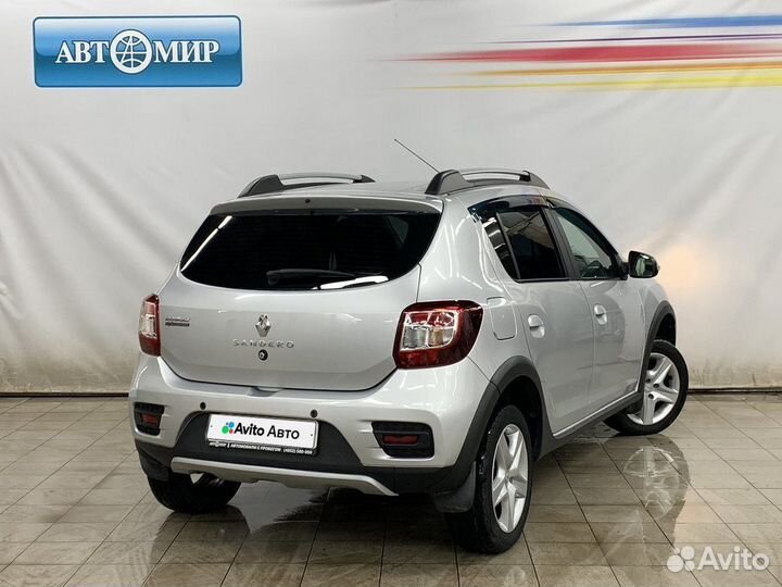 Renault Sandero Stepway 1.6 МТ, 2016, 82 600 км