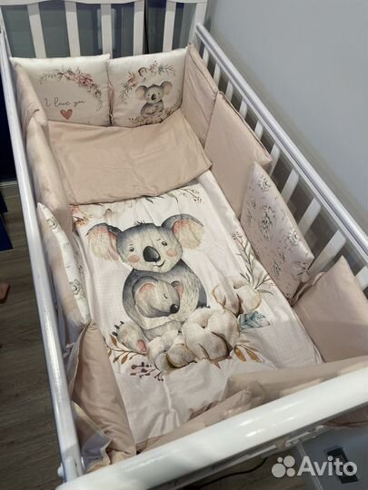 Бортики в детскую кроватку