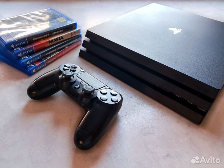 Sony Playstation 4 pro (PS4 Pro) 1Tb - бесшумная
