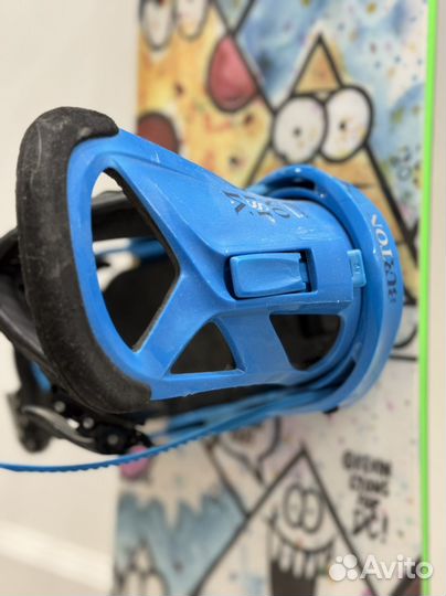 Сноуборд DC детский с креплениями Burton