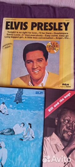 Виниловые диски разные