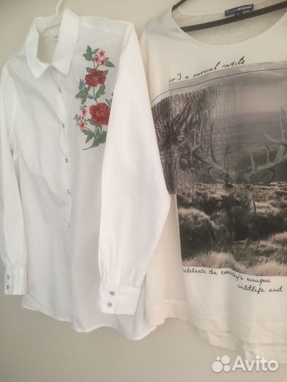 Блузки/рубашка/Лонгслив 46-48