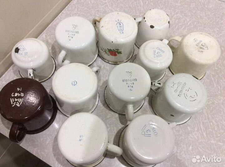 Кружка эмалированная СССР