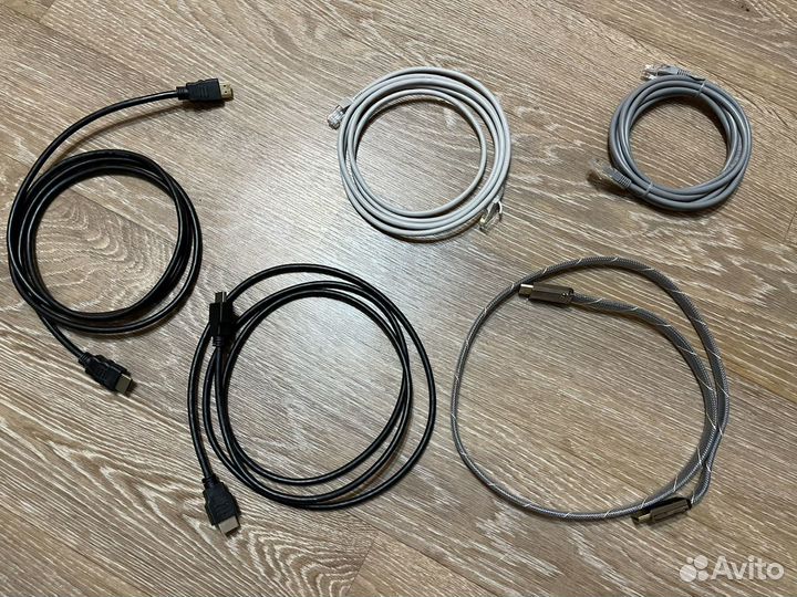 Кабели hdmi, патч-корд, SATA и др