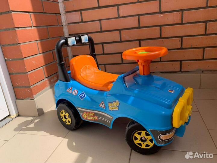 Машинка-каталка толокар Molto Джип № 2