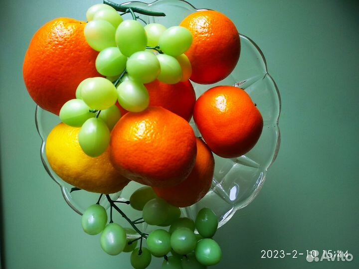 Ваза Фруктовница Конфетница Винтаж СССР 2 шт