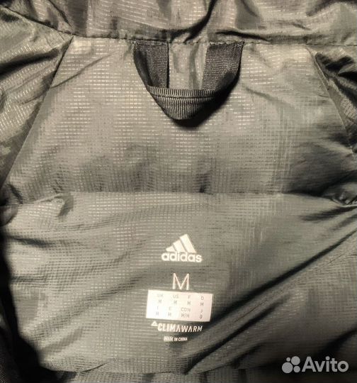 Новая демисезонная куртка из пуха adidas M