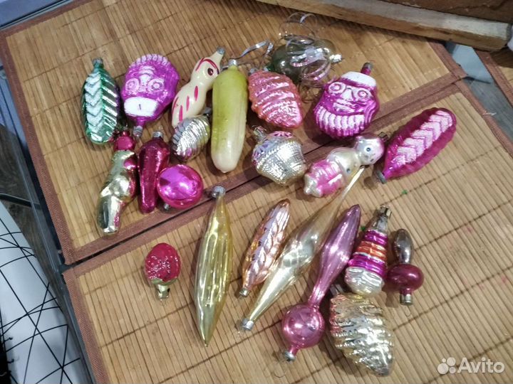 Елочные игрушки СССР