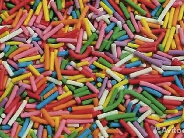 Посыпка кондитерская Вермишель