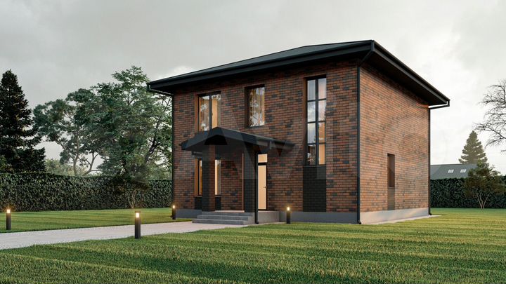 Коттедж 150 м² на участке 8 сот.