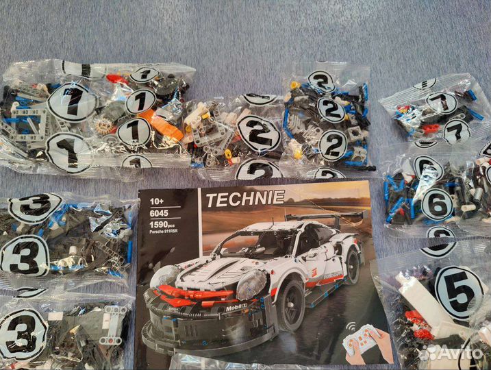 Новый Porsche 911 RSR (аналог Lego 42096)