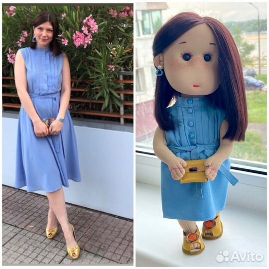 Кукла по фото, портретная кукла