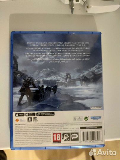 God of war ragnarok ps5 диск русская озвучка