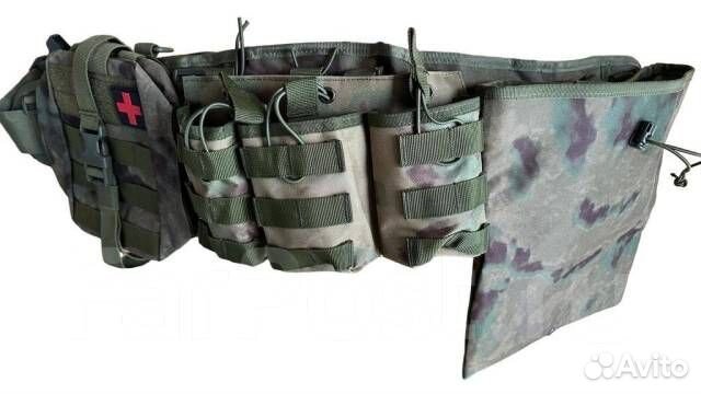 Пояс разгрузочный с подсумками+под сброс Мох
