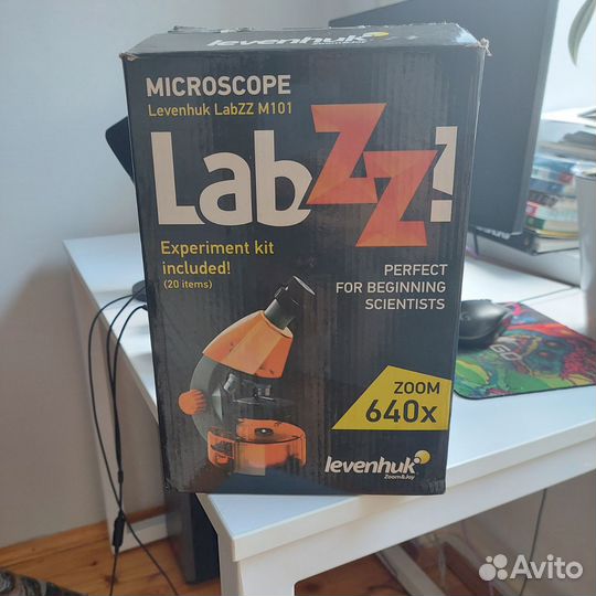 Микроскоп levenhuk Labzz m101