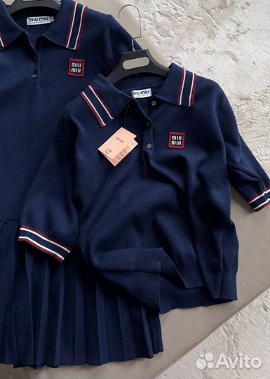 MiuMiu костюм трендовый (топ 2025)