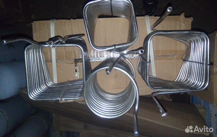 Чилер змеевик из пищевой нержавейки