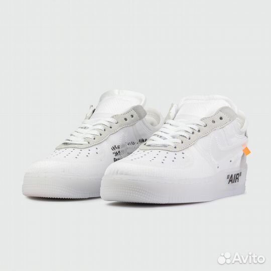 Мужские Nike Air Force 1 Low x Off-White Triple Wh