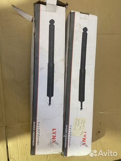 Амортизаторы Toyota corolla 120