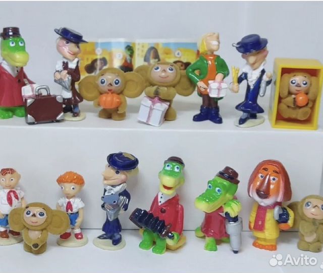 Игрушки из киндера ландрин