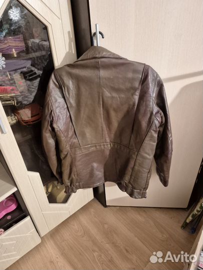 Кожаная куртка мужская летная ввс