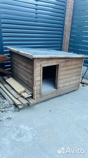 Будка для собаки утепленная