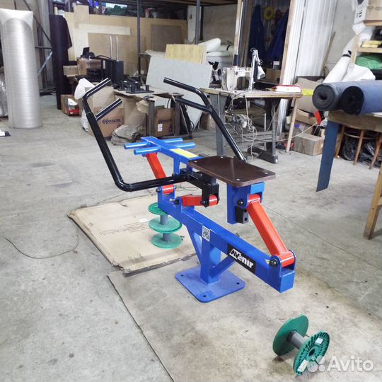 Уличный тренажер гребля AVU009