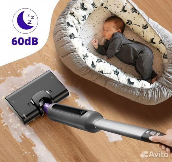 Новый беспроводной моющий пылесос Jonr XQ01