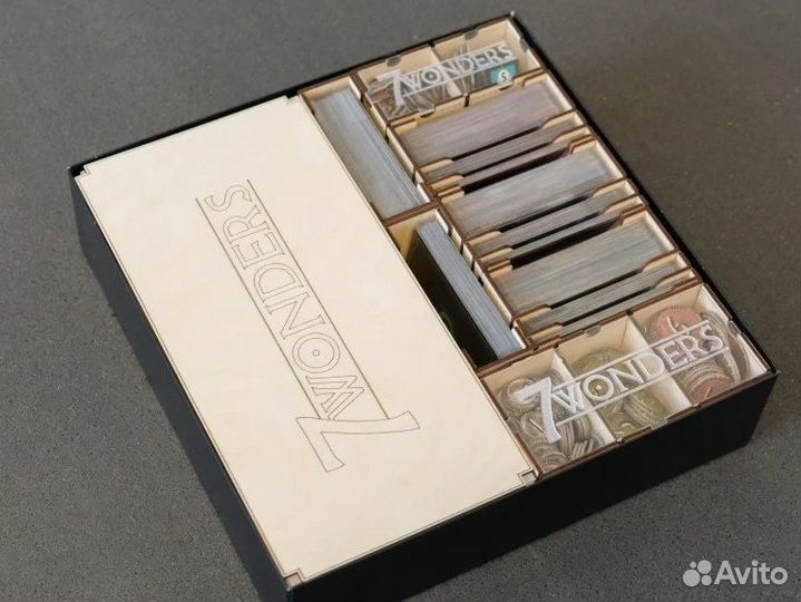 Фанерные органайзеры для настольных игр