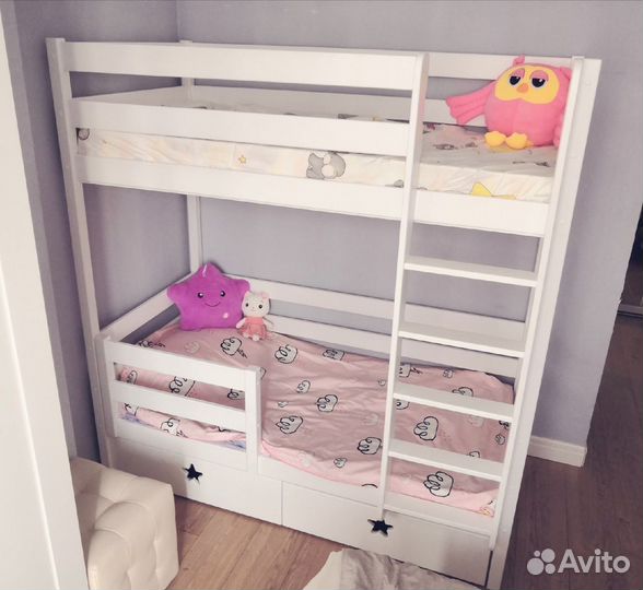 Детская кровать двухъярусная