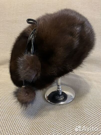 Шапка норковая берет