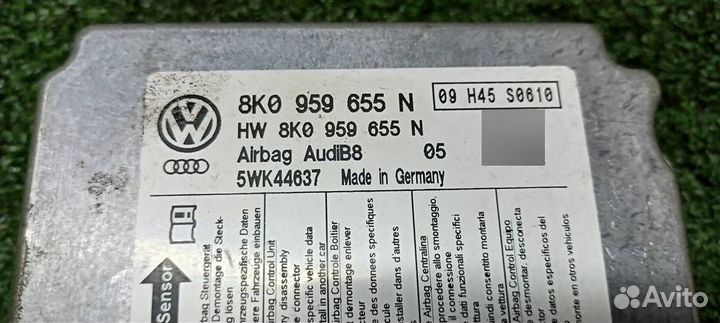 Блок управления AIR BAG Audi A4 (B8) 2007-2015