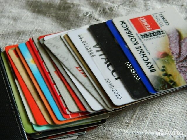 Карточки пластиковые