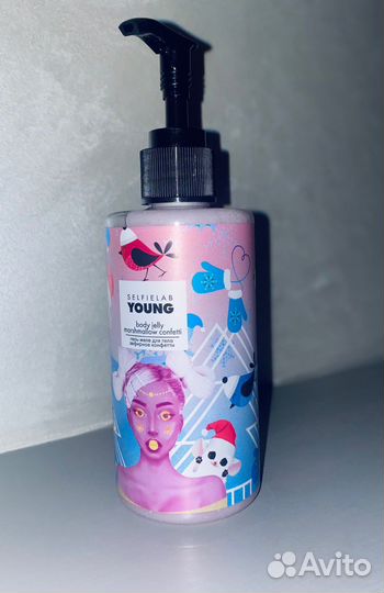 Гель желе для тела Bubble gum новый