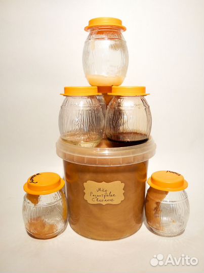 Мед Алтайский цветочный разнотравье