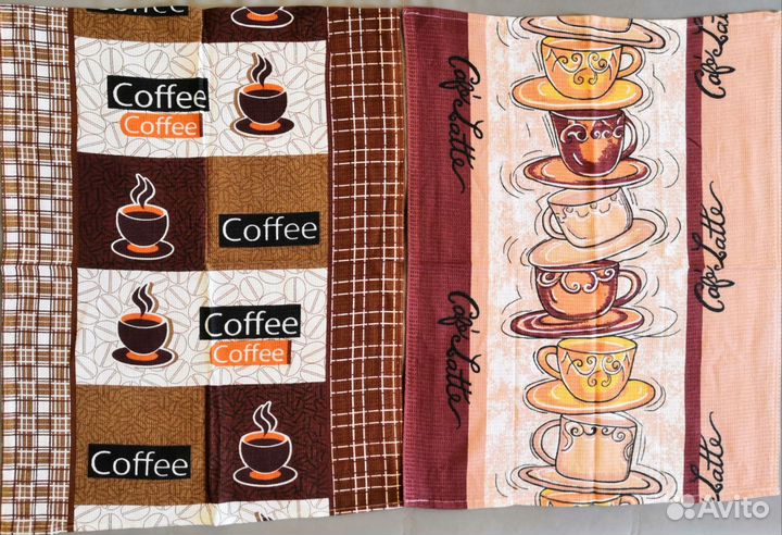 Полотенца вафельные кухонные и банные